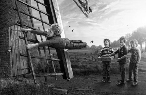 Моменты детства в фотографиях Эдриана Соммелинга (17 фото)
