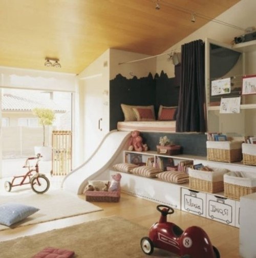 Потрясающие детские комнаты (37 фото)