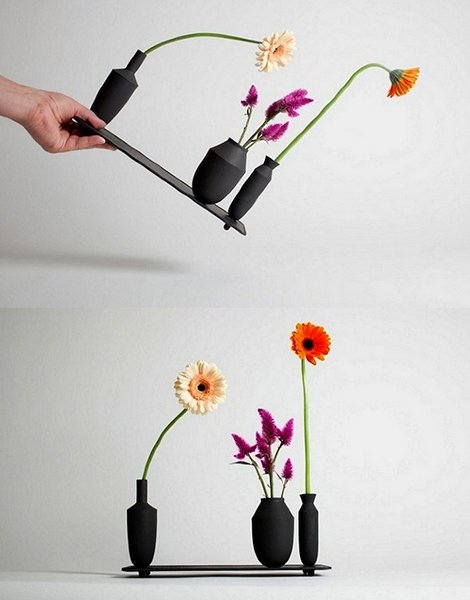 Креативные дизайнерские вазы (12 фото)