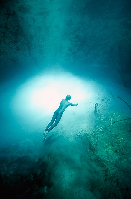 Подводное плавание в сенотах Юкатана (9 фото)