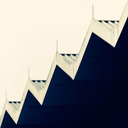 Архитектурно-геометрические фотографии Ника Франка (14 шт)