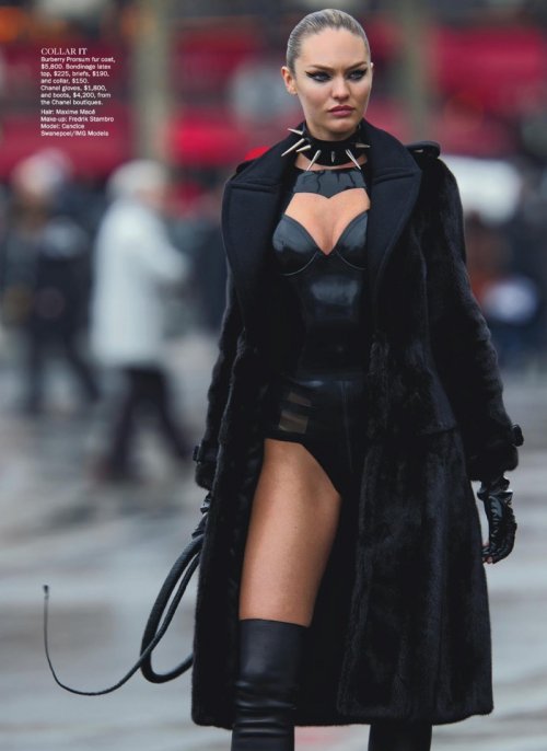 Кэндис Свейнпол в фотосессии для Vogue (9 фото)