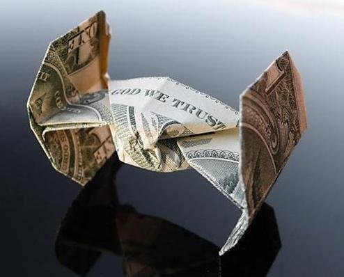 Оригами из долларовых купюр (20 фото)