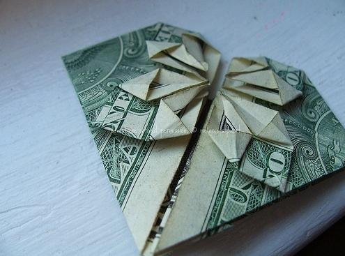 Оригами из долларовых купюр (20 фото)