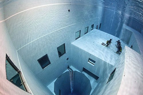 Nemo 33 – самый глубокий крытый бассейн для дайвинга (13 фото)