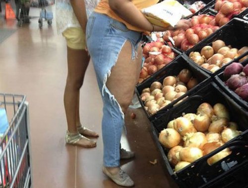 Чудаки в супермаркетах (28 фото)