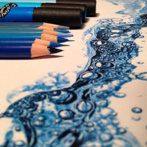 Невероятно реалистичные рисунки, созданные цветными карандашами (21 фото)