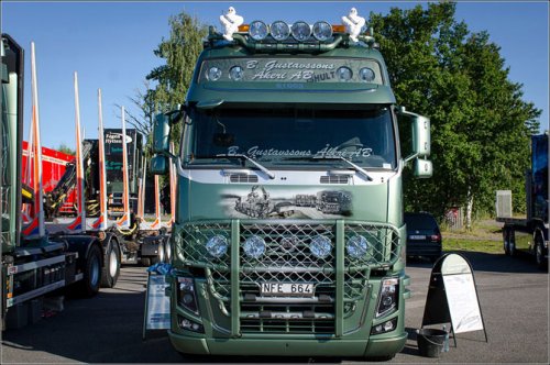 В Швеции прошёл Фестиваль грузовиков Trailer Trucking Festival 2013 (43 фото)