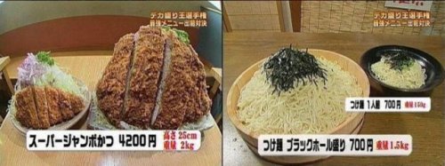 Гигантские порции блюд в японских ресторанах (26 фото)