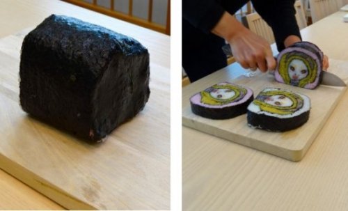 Прелестные суши-роллы, приготовленные Такайо Кийота (10 фото)