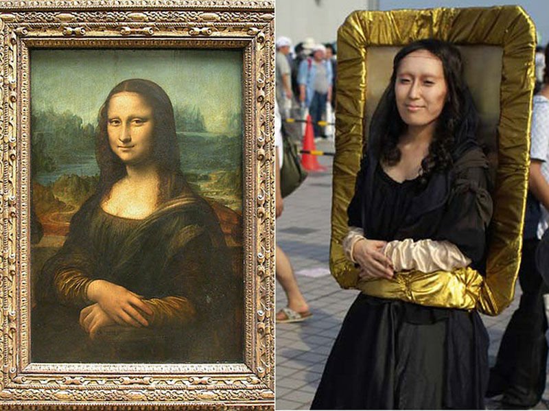 Леонардо да Винчи, "Мона Лиза" .