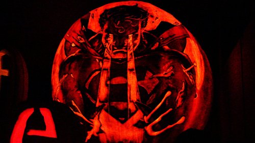 Тыквы-фонари на выставке в Провиденсе (25 фото)