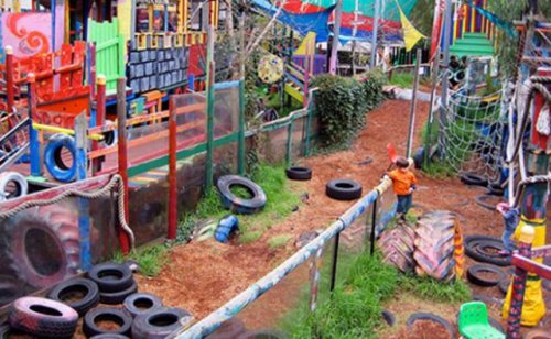 Детские игровые площадки мира (21 фото)