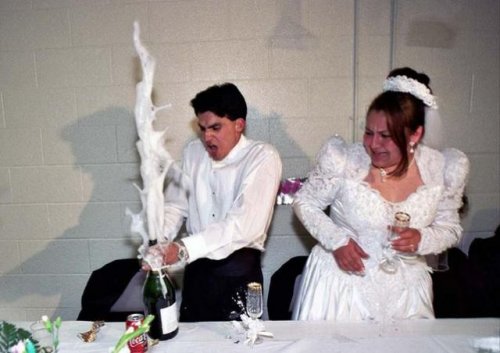Забавные свадебные снимки (21 фото)