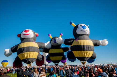 Яркие краски фестиваля воздушных шаров в Альбукерке (20 фото)