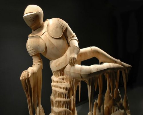 Потрясающие деревянные скульптуры (34 фото)