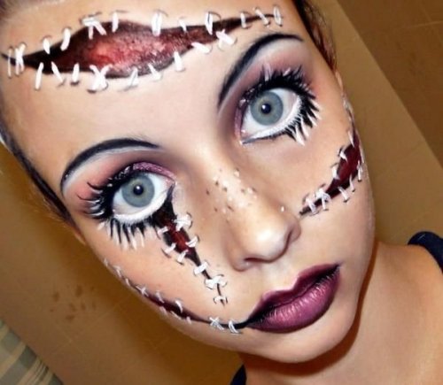 Отличный макияж для вечеринки на Хэллоуин (12 фото)