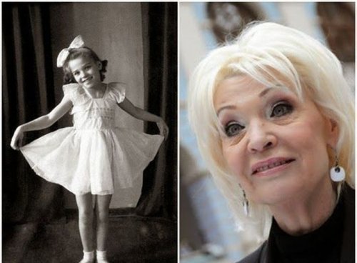 Детские фотографии легендарных советских актрис (15 фото)