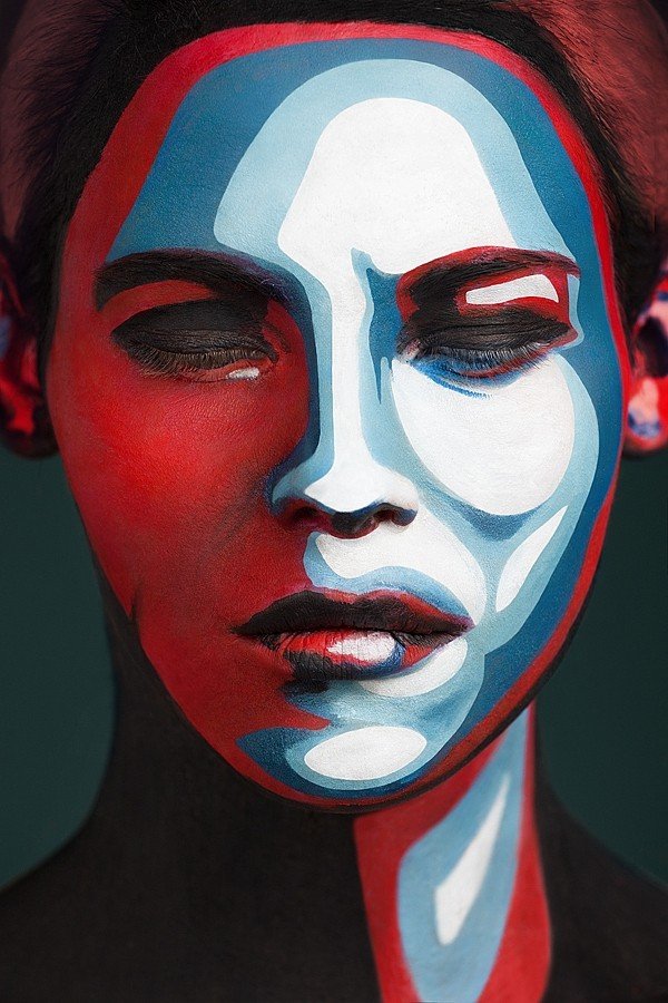 Невероятный face painting (25 фото) .