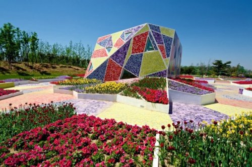 Музей керамики в мозаичном парке в Цзиньчжоу (23 фото)