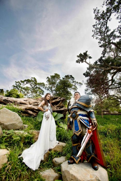 Свадьба в стиле игры World of Warcraft (7 фото)
