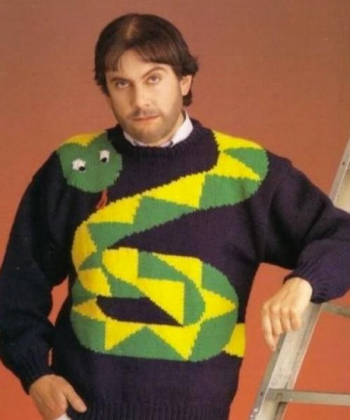 Коллекция самых нелепых и причудливых свитеров (18 фото)