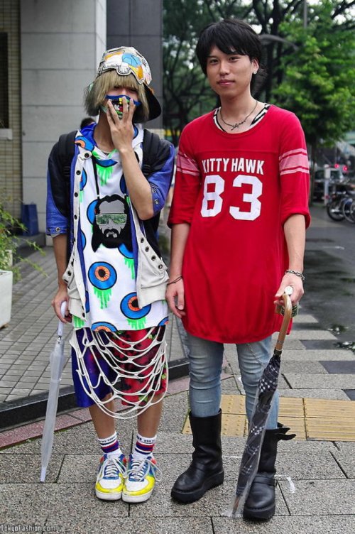 Токийские модники и модницы (29 фото)