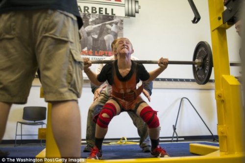 Джейк Шелленсчлягер – 14-летний пауэрлифтер, побивший мировой рекорд (7 фото)
