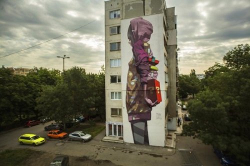 Сюрреалистический стрит-арт польского дуэта Etam Cru (14 фото)