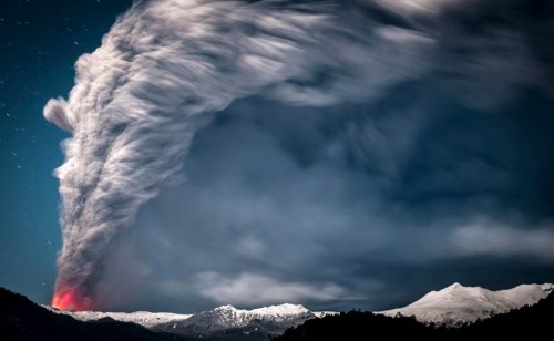 Природная мощь и вулканические молнии в фотографиях Франциско Негрони (10 фото)