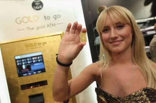 Автомат по продаже золотых слитков GOLD To Go (7 фото)