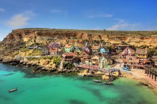 Деревня Попай на Мальте (9 фото)