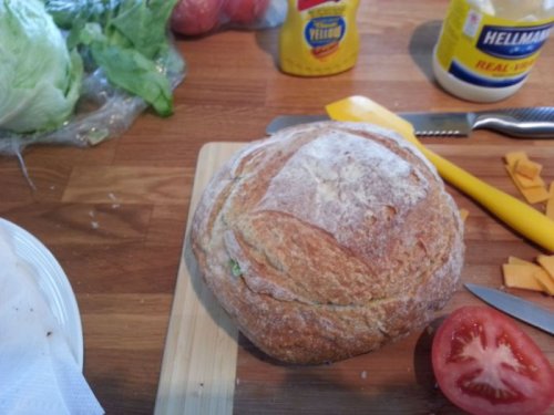 Мужской способ приготовления сэндвича (18 фото)