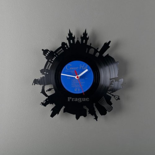 Виниловые часы от Павла Сидоренко (20 фото)