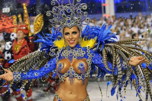 Праздничная феерия бразильского карнавала (34 фото)