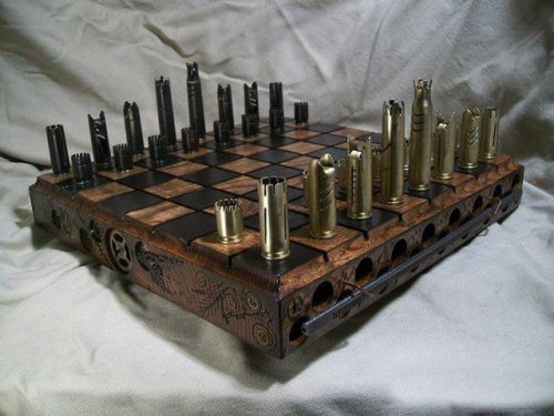 Стимпанк-шахматы (5 фото)