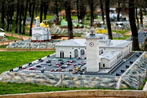 Бахчисарайский парк миниатюр в Крыму (35 фото)