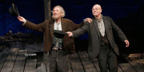 Патрик Стюарт и Иэн Маккеллен отмечают Конец Бродвейской Эры (29 фото)