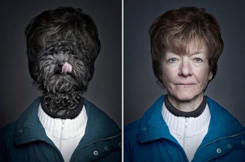 Люди со своими собаками в проекте Себастьяна Маньяни (7 фото)