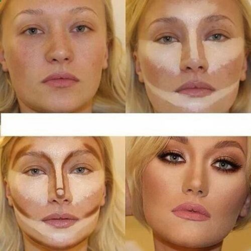 Невероятные преобразования с помощью макияжа (10 фото)