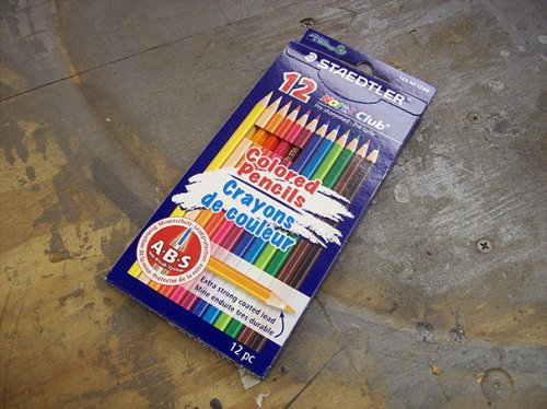 Кольцо из цветных карандашей (13 фото)