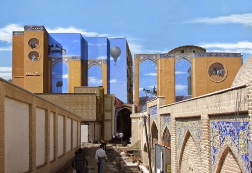 Удивительный стрит-арт иранского художника Мехди Гадианлу (19 фото)
