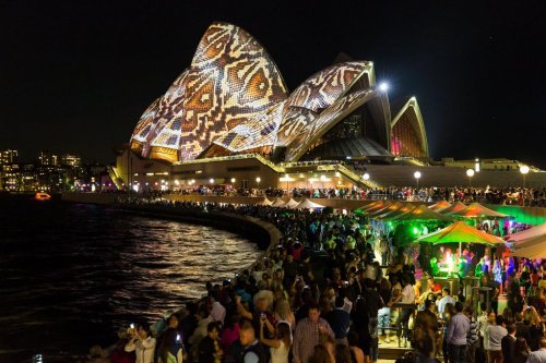 Фестиваль музыки и света Vivid Sydney 2014 (9 фото + видео)