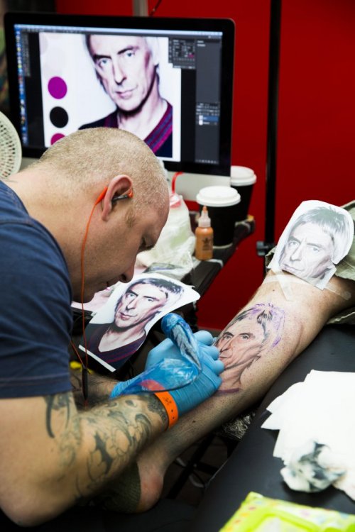 Участники и гости тату-выставки The Great British Tattoo Show-2014 (30 фото)