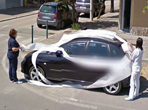 Несколько прикольных кадров с Google Street View (19 шт)