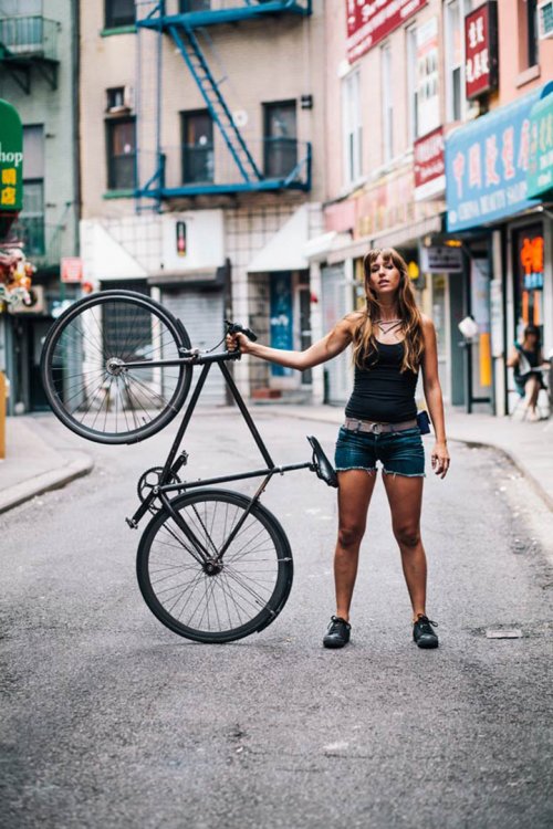 Велосипедисты Нью-Йорка (18 фото)