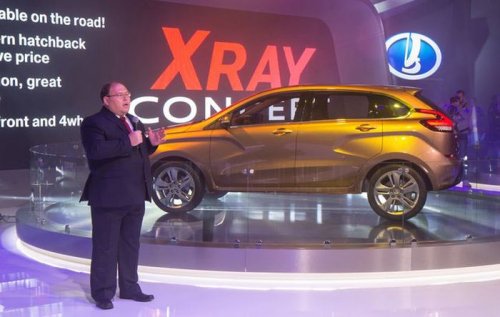 АвтоВАЗ представил концепт-кары Lada Vesta и Lada Xray 2 (21 фото)