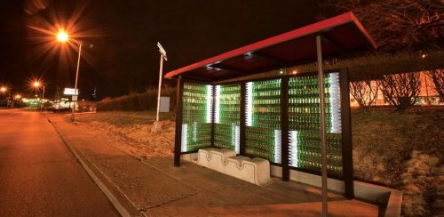 Самые необычные автобусные остановки (33 фото)