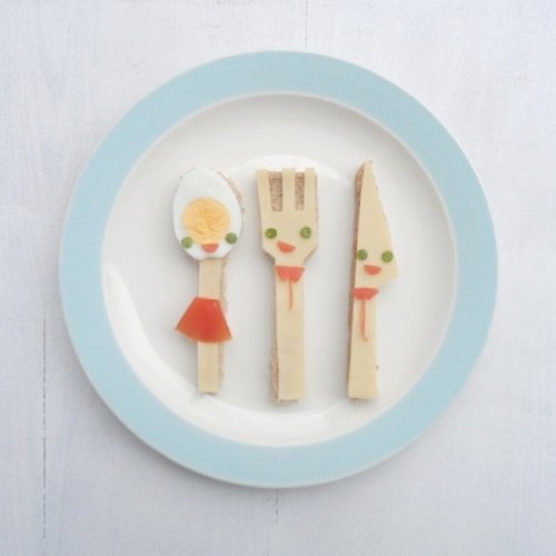 Креативные завтраки для детей (17 фото)