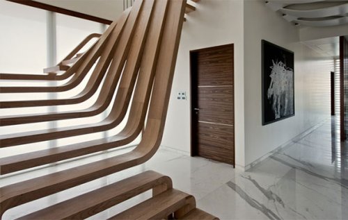 Лестницы с оригинальным дизайном (18 фото)